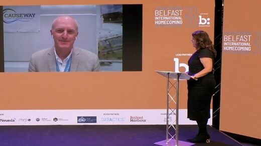 Causeway Director Awarded Belfast Ambassador Medal
