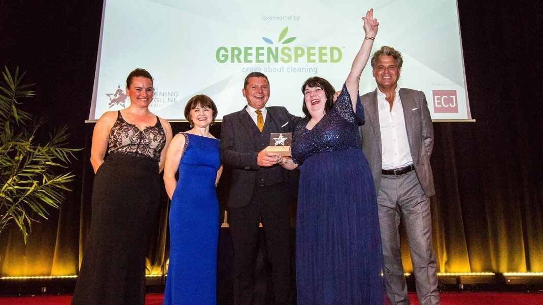 Momentum Support Achieves Best Practice in Sustainability Award at the European Cleaning & Hygiene Awards