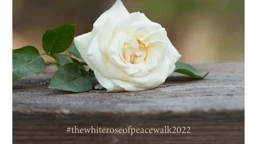 The White Rose of Peace Walk 2022