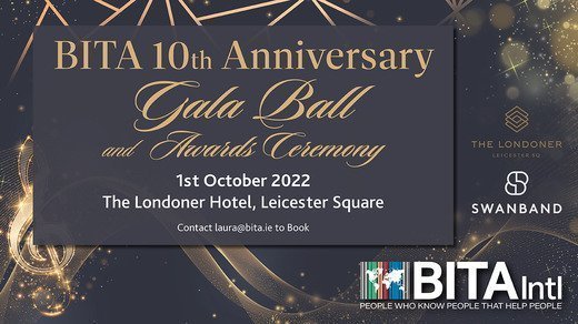 BITA 10th Anniversary Gala Ball and Awards Ceremony