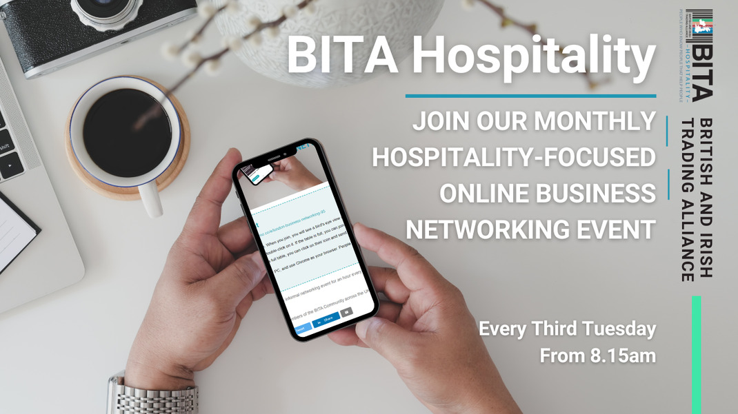 Hospitality-Focused Online Business Networking Event