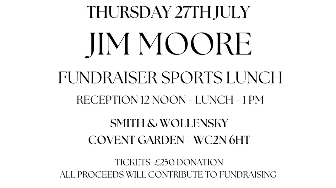 Jim Moore Sports Lunch Fundraiser