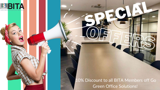 10% Discount to all BITA members off Go Green Office Solutions