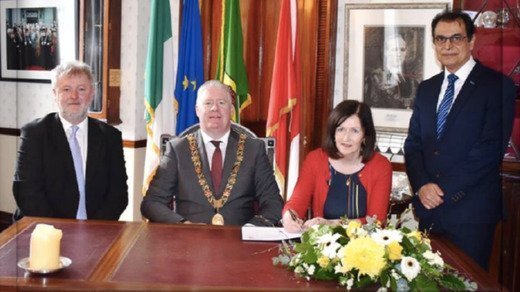 B.I.T.A. BOARD MEMBER WELCOMED BY LORD MAYOR OF CORK