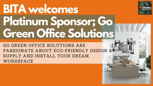 Welcoming Platinum Sponsor: Go Green Office Solutions!
