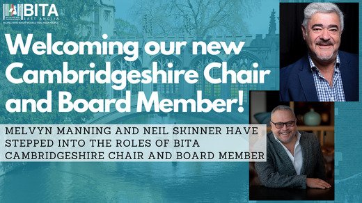 Welcoming our new Cambridgeshire Chair and Board Member!