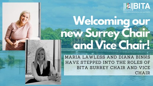 Welcoming our new Surrey Chair and Vice Chair!