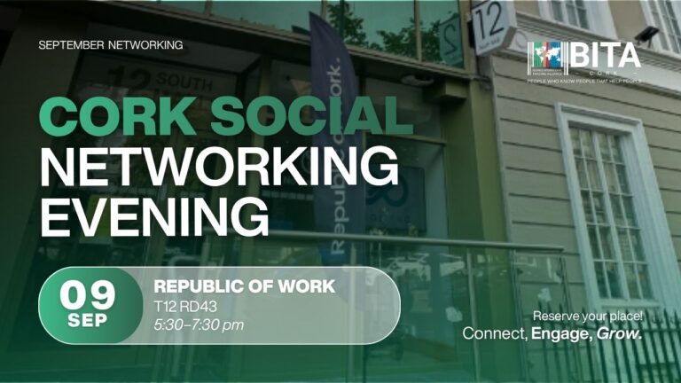 CORK SOCIAL Networking EVENING sep
