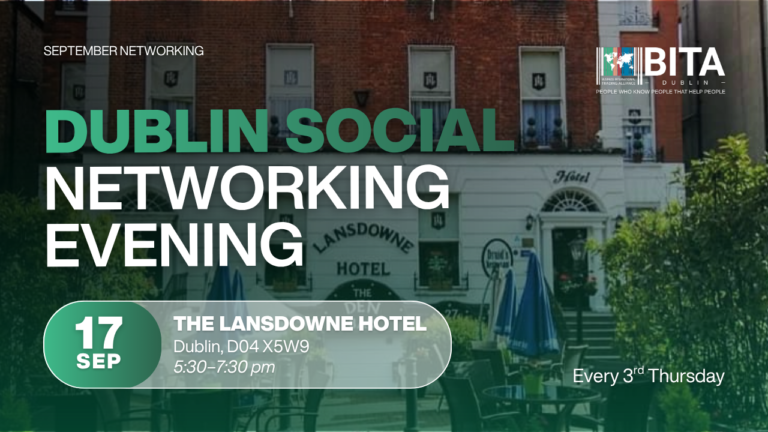 Dublin Social Networking Sep