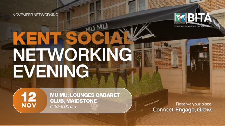 Kent social Networking EVENING MAY