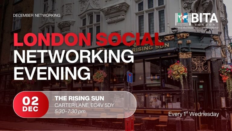 LONDON social Networking EVENING dec
